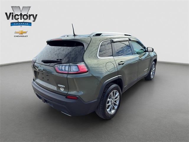 used 2021 Jeep Cherokee car, priced at $17,800