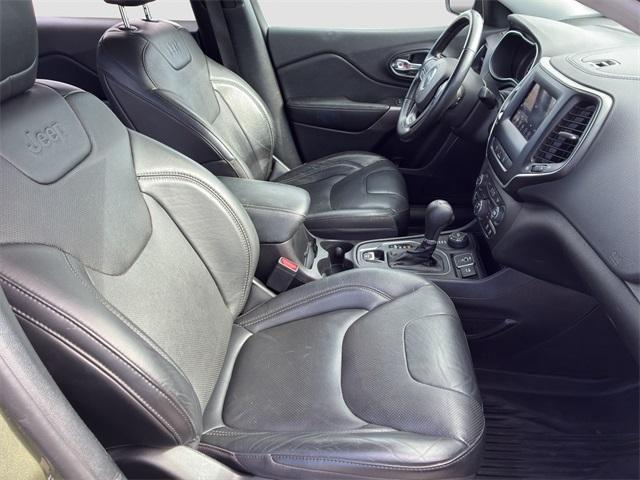 used 2021 Jeep Cherokee car, priced at $17,800