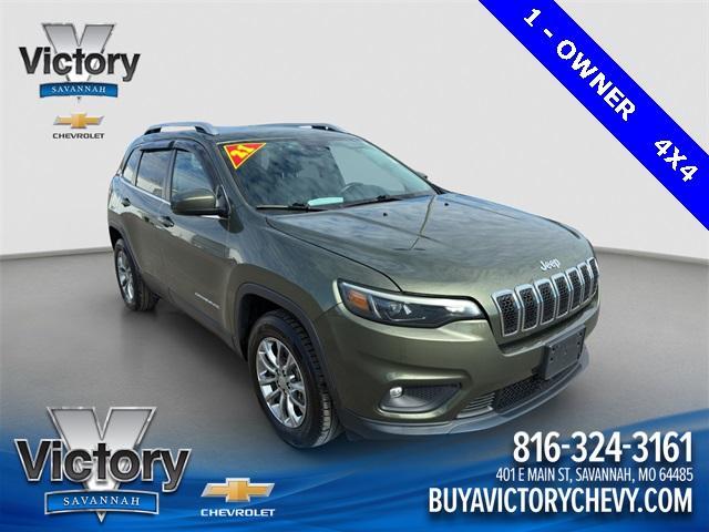 used 2021 Jeep Cherokee car, priced at $17,800