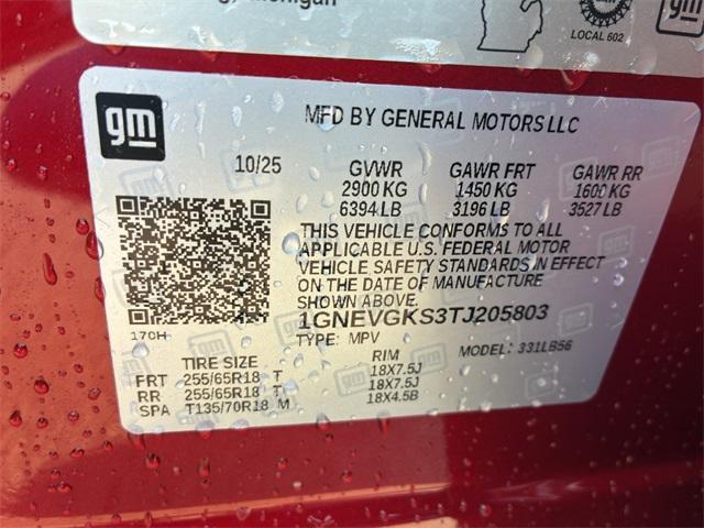 new 2026 Chevrolet Traverse car, priced at $42,190