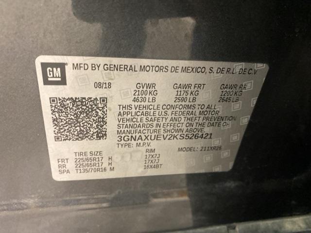 used 2019 Chevrolet Equinox car, priced at $17,000