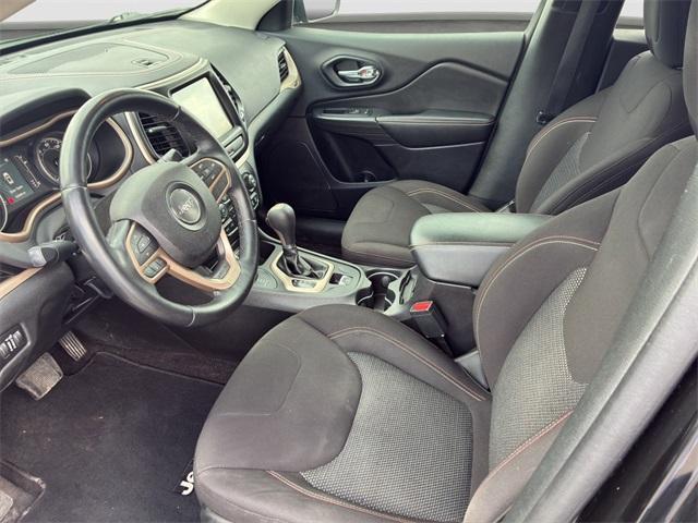 used 2017 Jeep Cherokee car, priced at $12,000