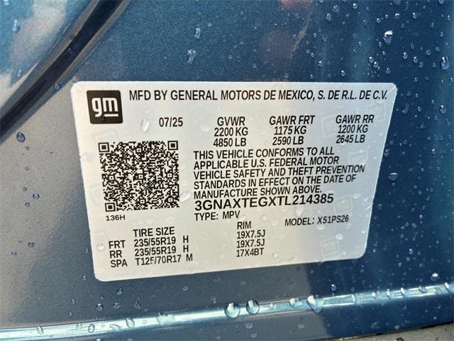 new 2026 Chevrolet Equinox car, priced at $33,395