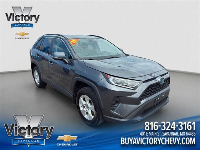 used 2021 Toyota RAV4 Hybrid car, priced at $27,200