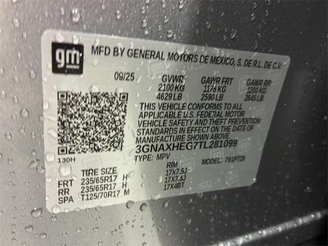 new 2026 Chevrolet Equinox car, priced at $31,000