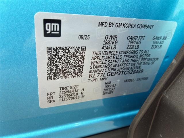 new 2026 Chevrolet Trax car, priced at $24,285