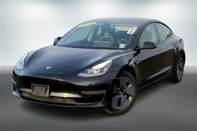 used 2021 Tesla Model 3 car, priced at $17,500