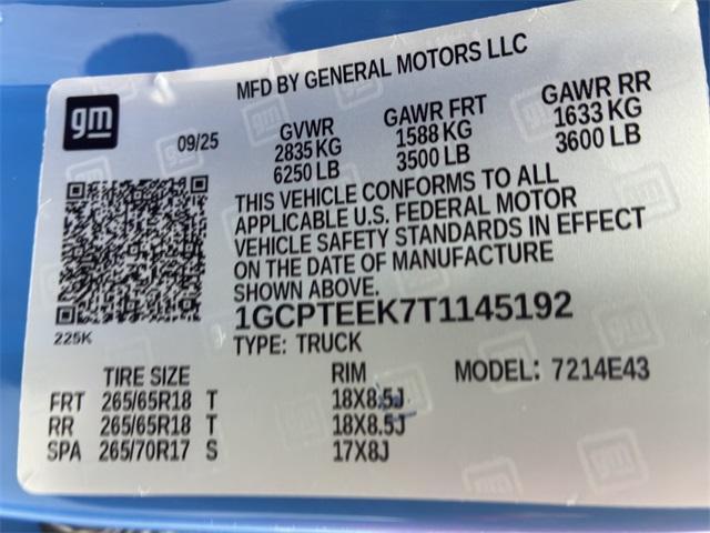 new 2026 Chevrolet Colorado car, priced at $41,420