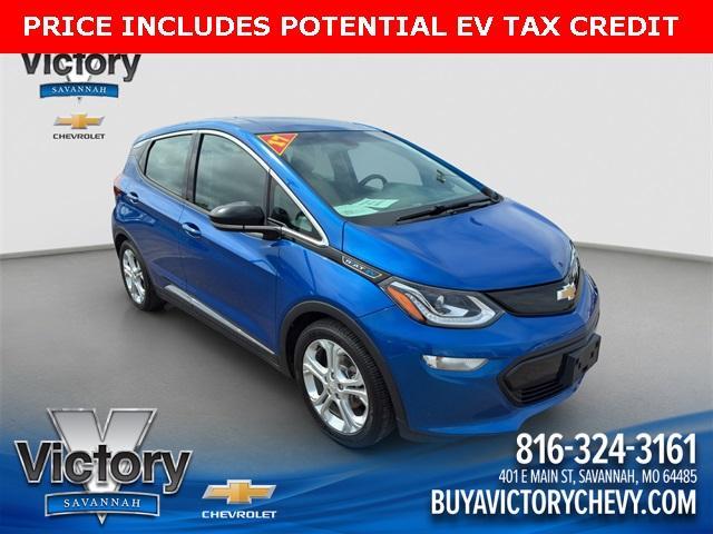 used 2017 Chevrolet Bolt EV car, priced at $8,763