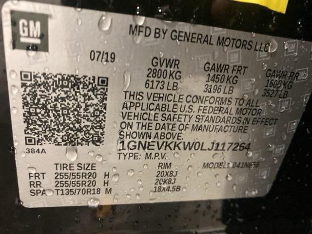 used 2020 Chevrolet Traverse car, priced at $29,149