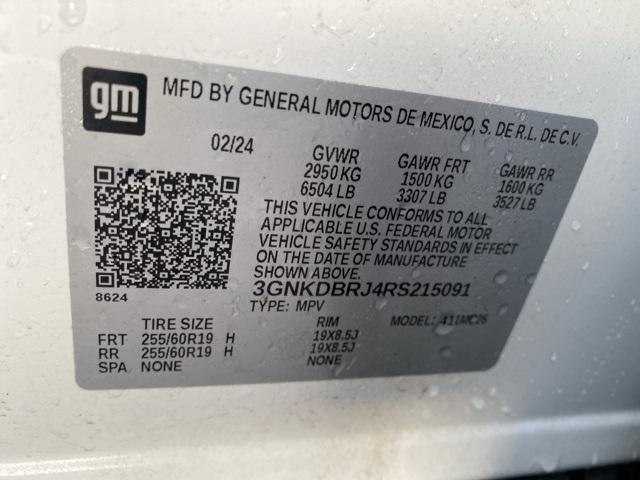 used 2024 Chevrolet Blazer EV car, priced at $30,500