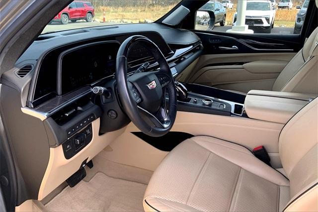 used 2021 Cadillac Escalade ESV car, priced at $62,500