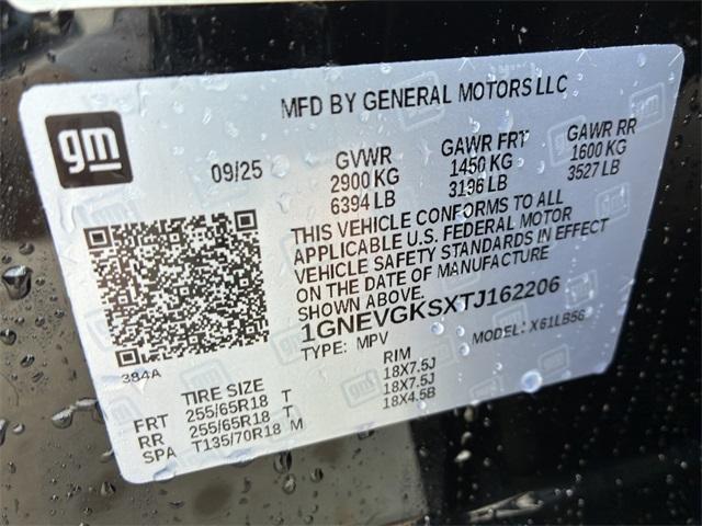 new 2026 Chevrolet Traverse car, priced at $41,695