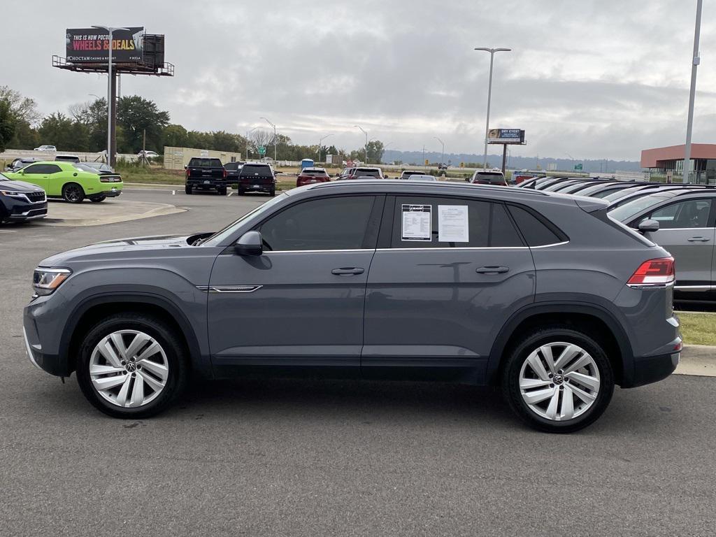 used 2021 Volkswagen Atlas Cross Sport car, priced at $18,793