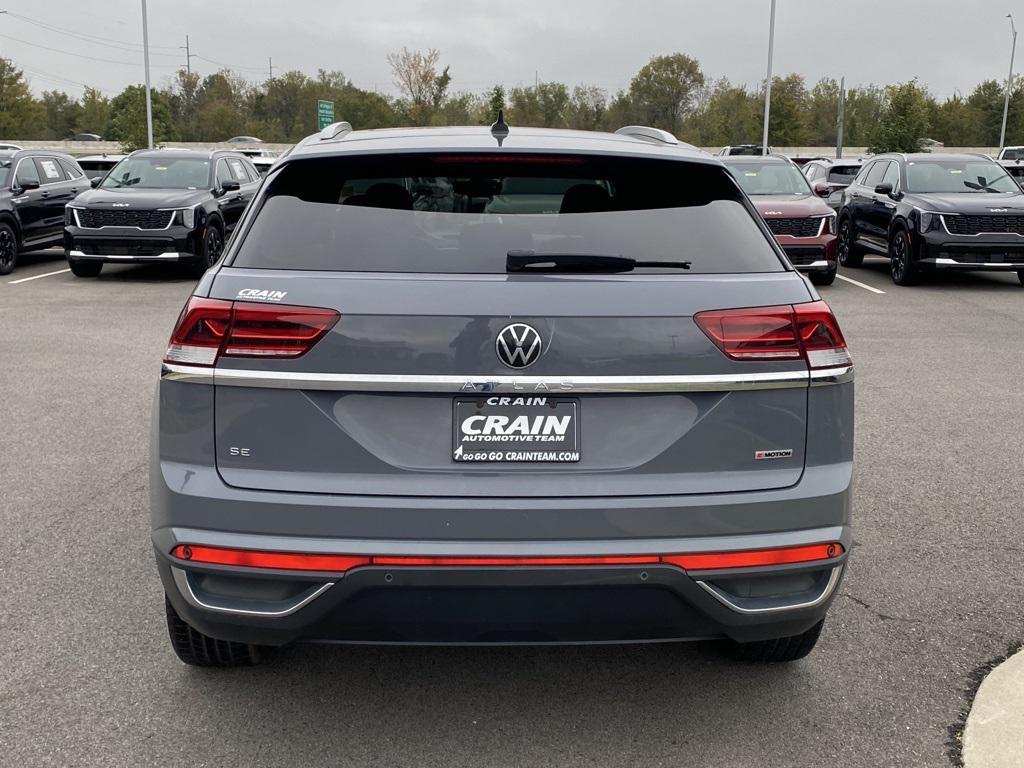 used 2021 Volkswagen Atlas Cross Sport car, priced at $18,793