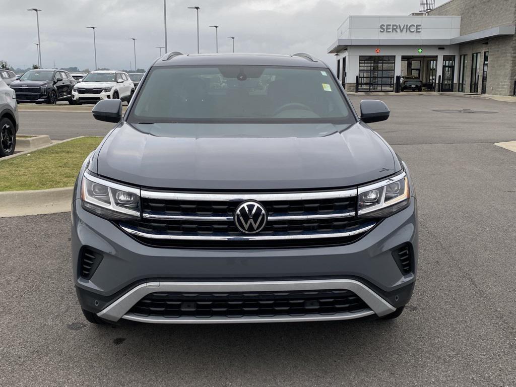 used 2021 Volkswagen Atlas Cross Sport car, priced at $18,793