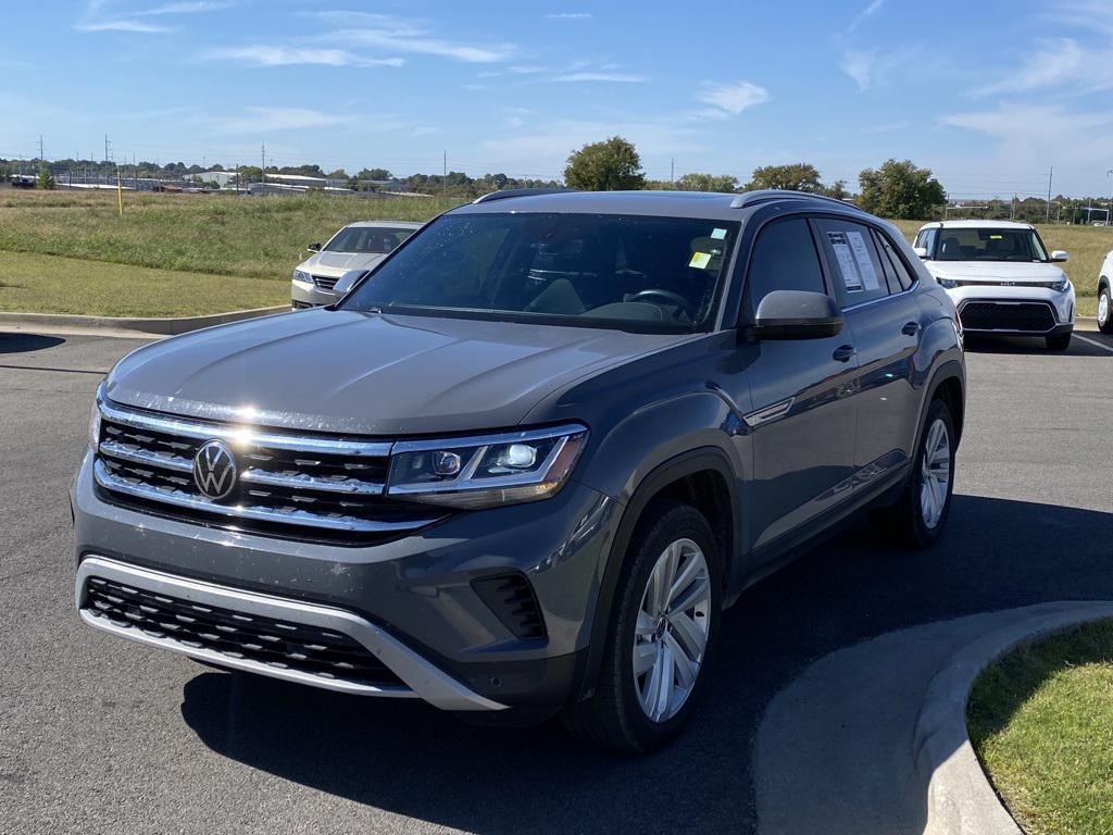 used 2021 Volkswagen Atlas Cross Sport car, priced at $18,793