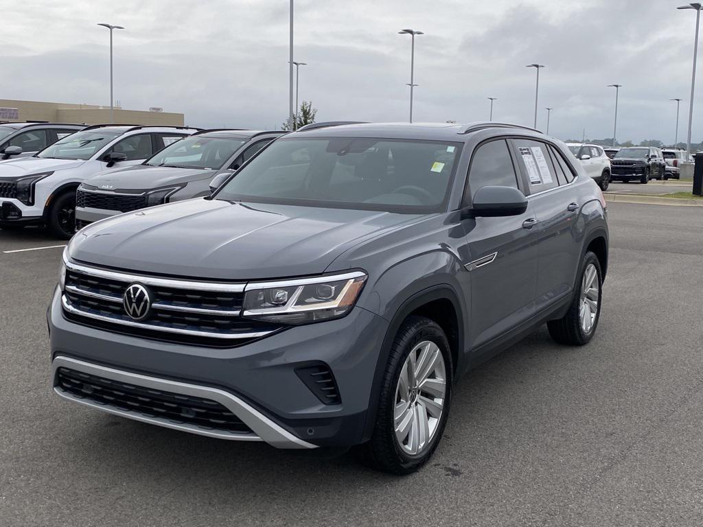 used 2021 Volkswagen Atlas Cross Sport car, priced at $18,793