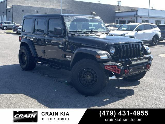 used 2021 Jeep Wrangler Unlimited car, priced at $28,227
