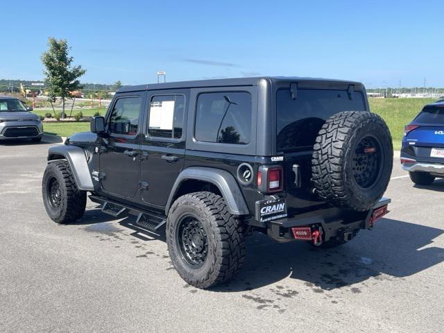 used 2021 Jeep Wrangler Unlimited car, priced at $27,738