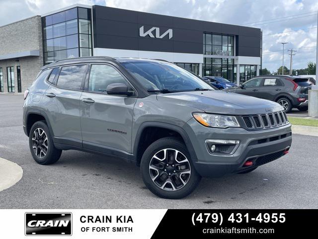 used 2021 Jeep Compass car, priced at $20,641
