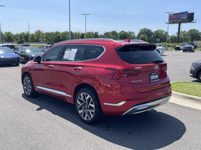 used 2022 Hyundai Santa Fe car, priced at $29,235