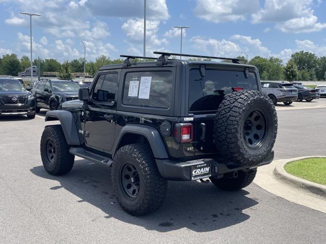 used 2018 Jeep Wrangler car, priced at $24,079