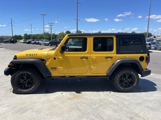 used 2021 Jeep Wrangler car, priced at $30,168