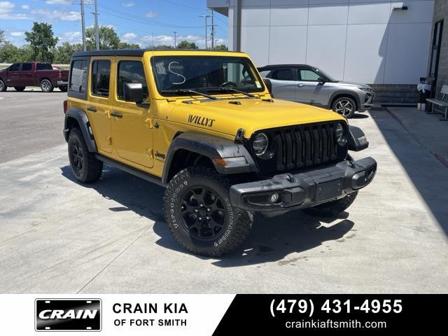 used 2021 Jeep Wrangler car, priced at $30,000