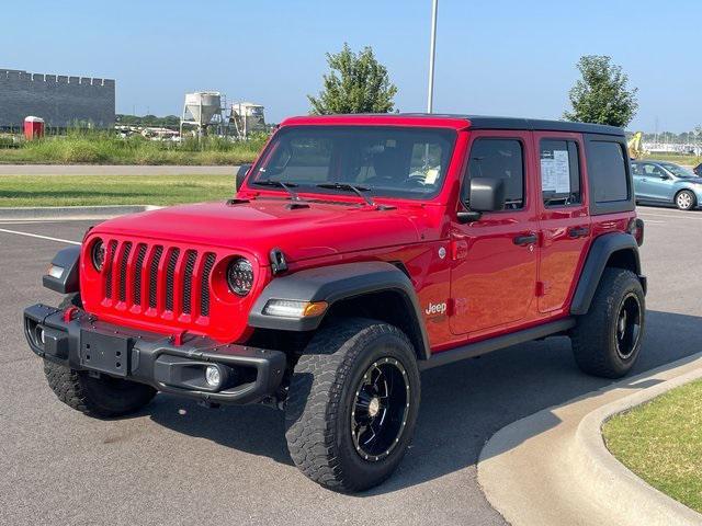used 2020 Jeep Wrangler Unlimited car, priced at $28,985