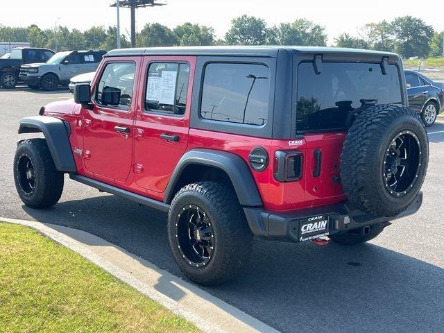 used 2020 Jeep Wrangler Unlimited car, priced at $28,985