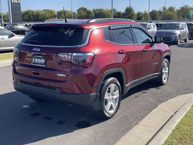 used 2022 Jeep Compass car, priced at $21,978