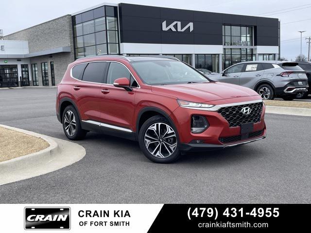 used 2019 Hyundai Santa Fe car, priced at $19,693