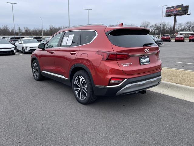 used 2019 Hyundai Santa Fe car, priced at $19,693