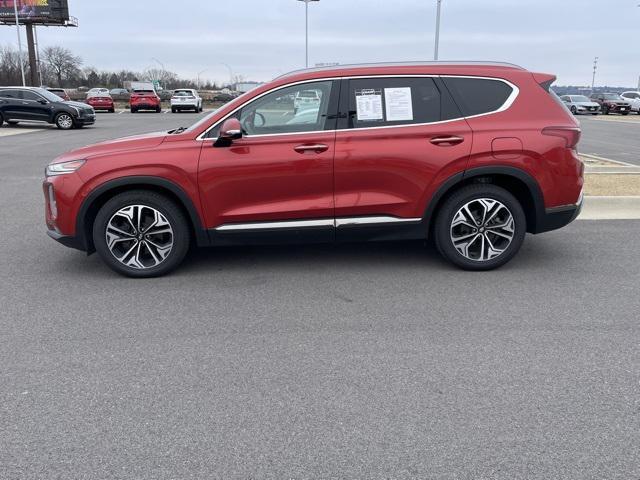 used 2019 Hyundai Santa Fe car, priced at $19,693