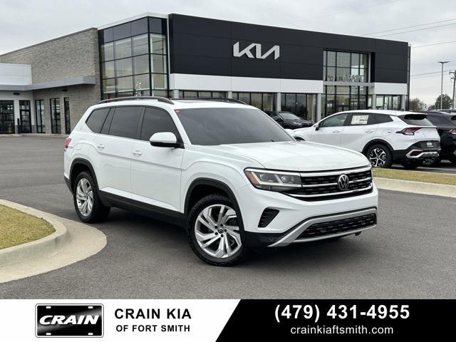 used 2021 Volkswagen Atlas car, priced at $24,524