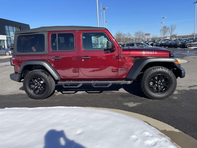 used 2021 Jeep Wrangler Unlimited car, priced at $29,171