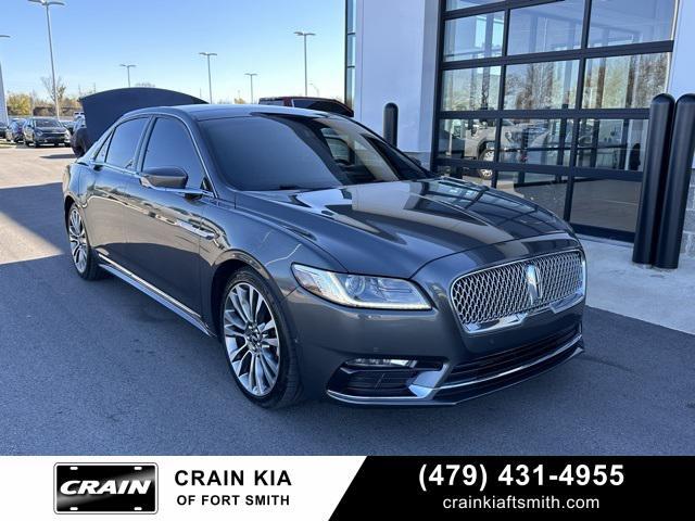 used 2017 Lincoln Continental car, priced at $19,950