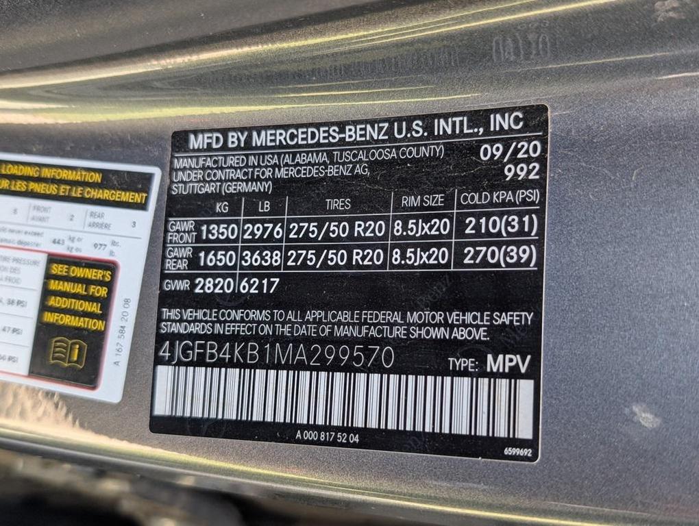 used 2021 Mercedes-Benz GLE 350 car, priced at $26,973