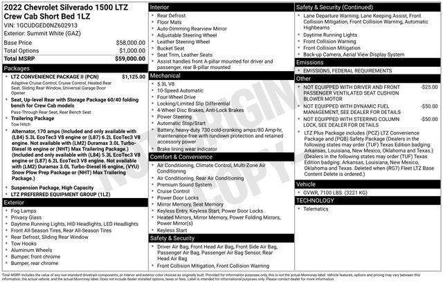 used 2022 Chevrolet Silverado 1500 car, priced at $39,547