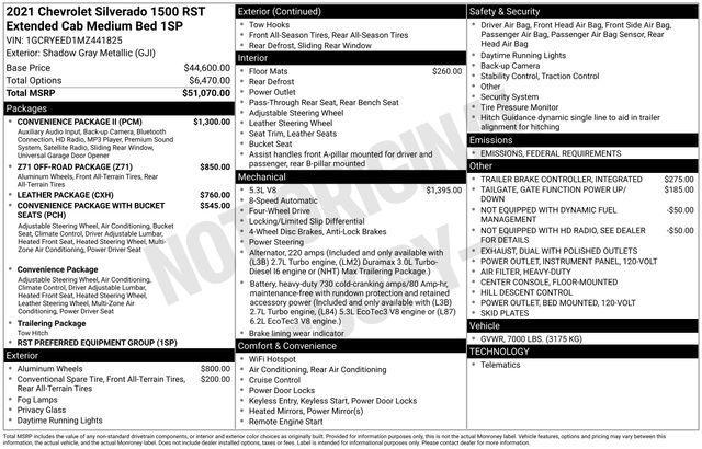 used 2021 Chevrolet Silverado 1500 car, priced at $38,900