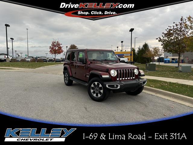 used 2021 Jeep Wrangler Unlimited car, priced at $30,193