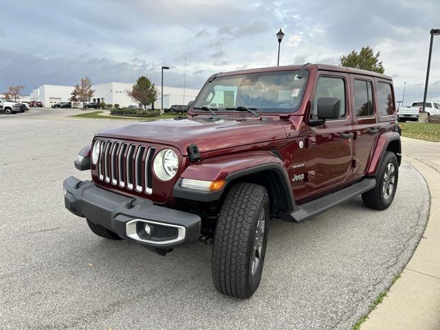 used 2021 Jeep Wrangler Unlimited car, priced at $30,193