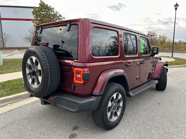 used 2021 Jeep Wrangler Unlimited car, priced at $30,193