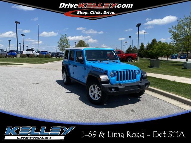 used 2021 Jeep Wrangler Unlimited car, priced at $33,298