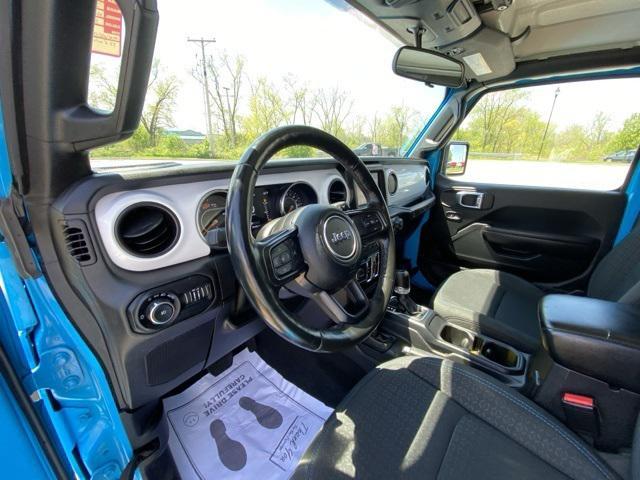 used 2021 Jeep Wrangler Unlimited car, priced at $33,359