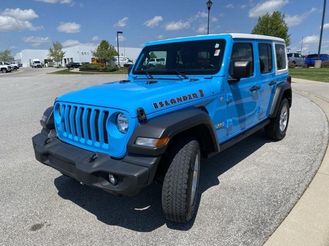 used 2021 Jeep Wrangler Unlimited car, priced at $33,359