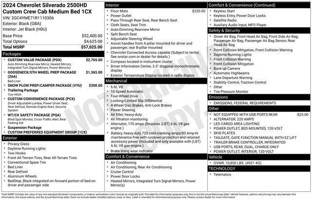 used 2024 Chevrolet Silverado 2500 car, priced at $51,203