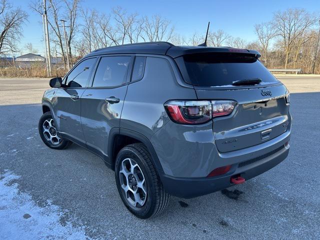 used 2022 Jeep Compass car, priced at $23,162