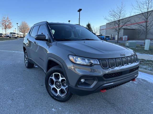 used 2022 Jeep Compass car, priced at $23,162